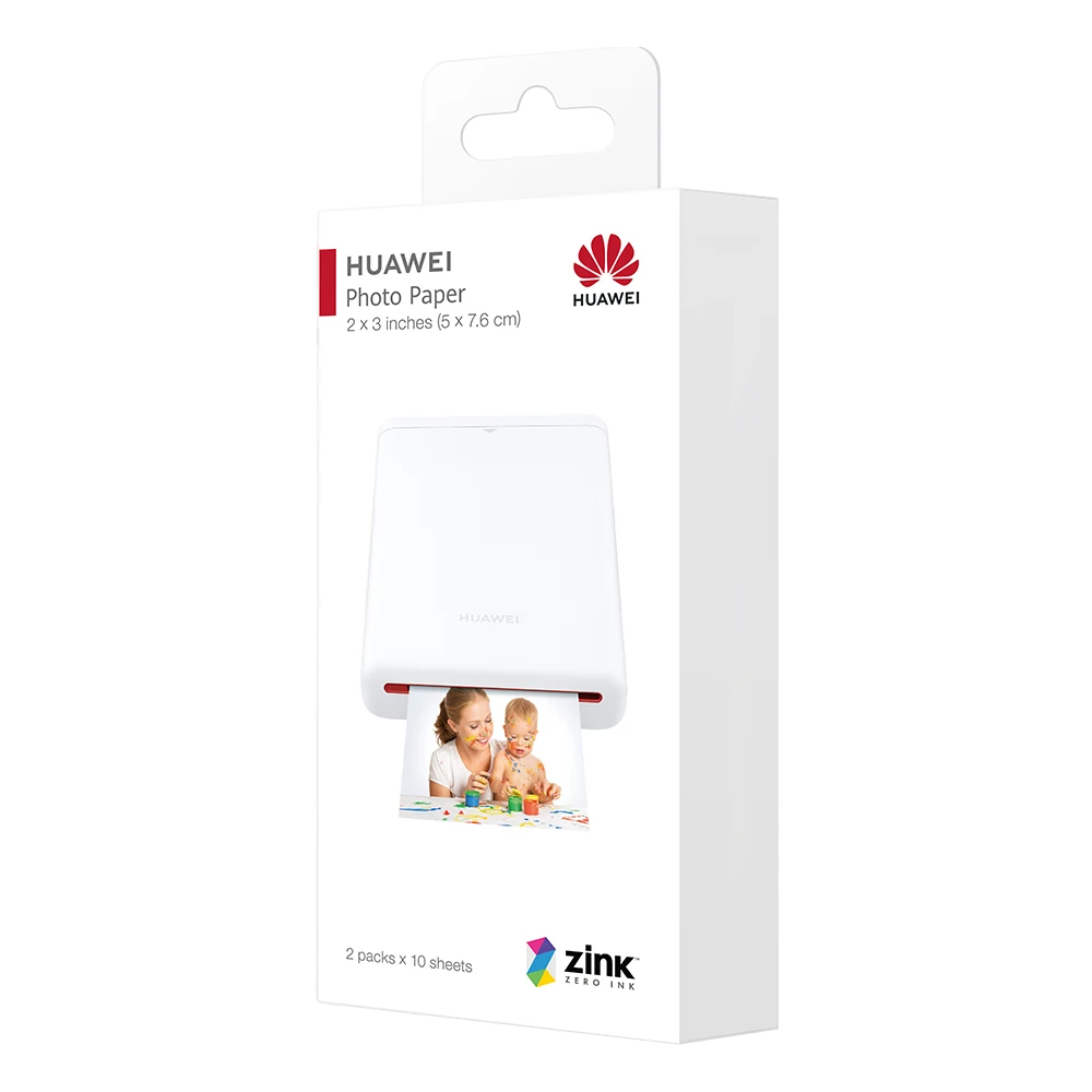 Оригинальная фотобумага Huawei Zink 2*3 дюйма для Мини Портативный Карманный