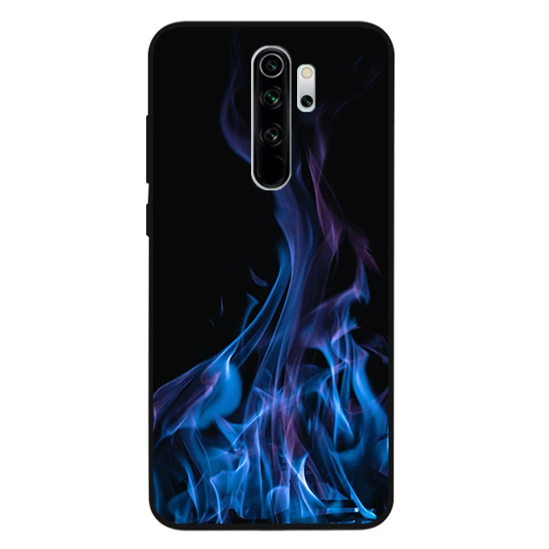 Мультяшный чехол для телефона с огнем и пламенем Xiaomi Redmi note 9 8 7 6 5 4 Pro S redmi 4A 4X Plus 5A 7A