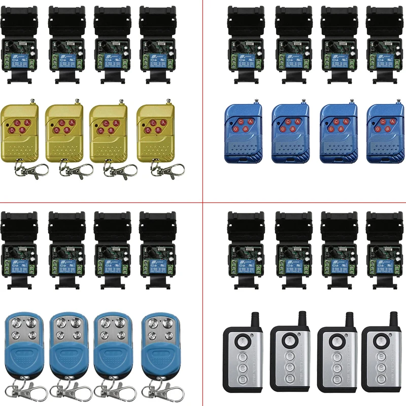 DC12V 24V 1CH 1 CH 10A пульт дистанционного управления выключатель света релейный выход