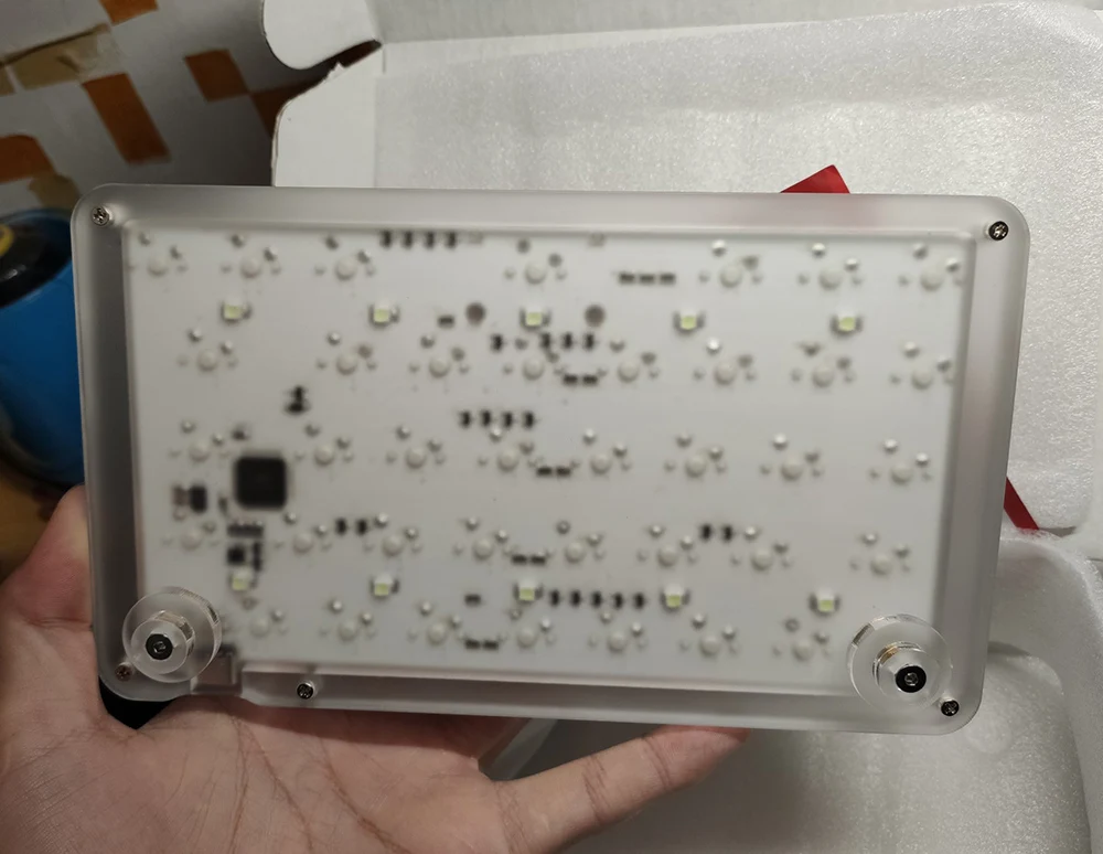 40 клавиш USB настраиваемая макро-программируемая RGB-клавиатура для офиса