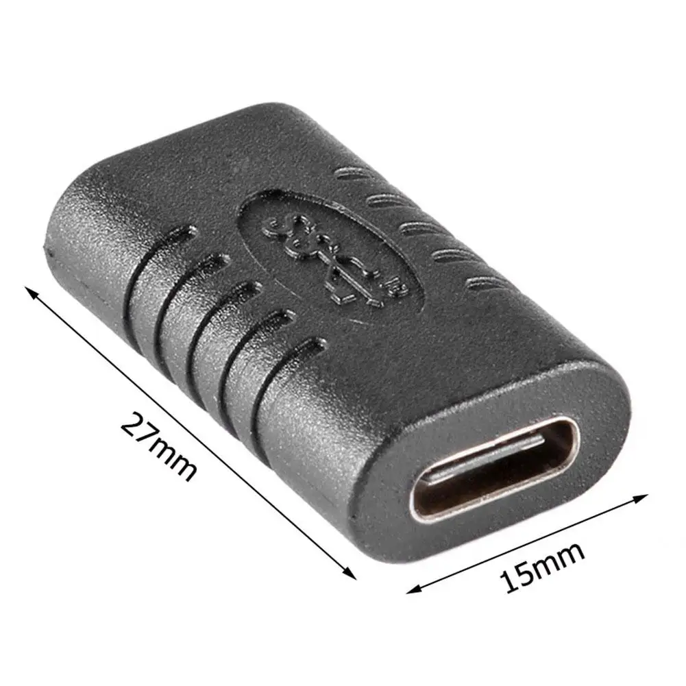 3 шт. Тип мини C USB Расширение муфта адаптер мужской/женский на обоих концах для