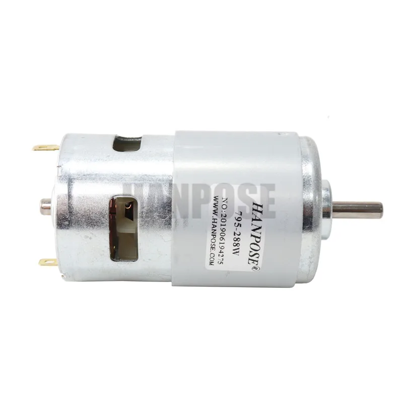 Прочный двигатель постоянного тока 795 180 Вт 12 В ЩЕТОЧНЫЕ двигатели 288 24 телефон с