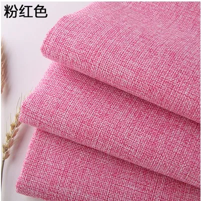 Плотный крепкий льняной Стиль Полиэстер Хлопок Ткань Ремесло Подушка стол диван