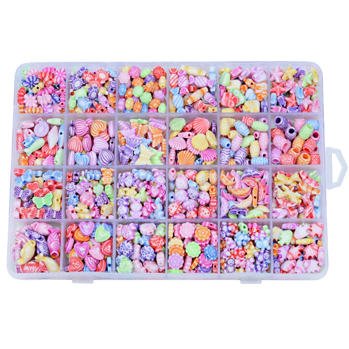 Набор бисера для девочек сделай сам Подарочный браслет Детские комплекты