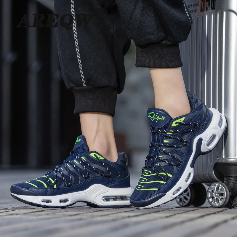 

Summer Cushion Shoes Men's Shoes Tide Sports Personality Shock Absorption Sports Shoes Running Shoes Large Size Shoes