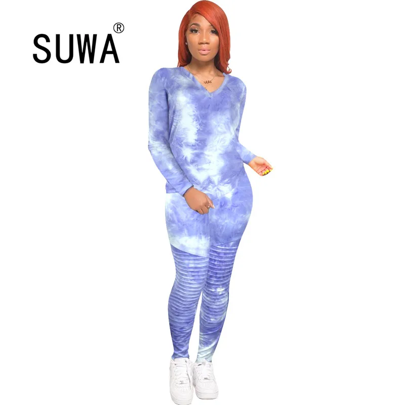 

Loungewear Women Two Piece Set Top And Pants Vintage Casual Tracksuit Fall Workout Clothes Sports Streetwear Wholesale