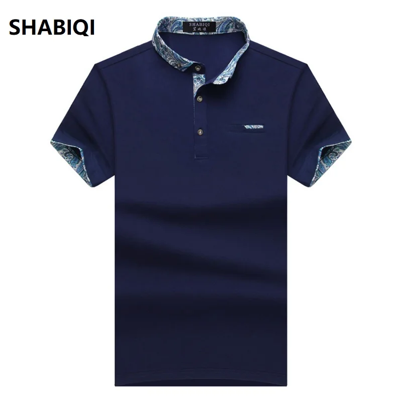 2021 новая брендовая Новая мужская рубашка поло с цветочным рисунком на воротнике