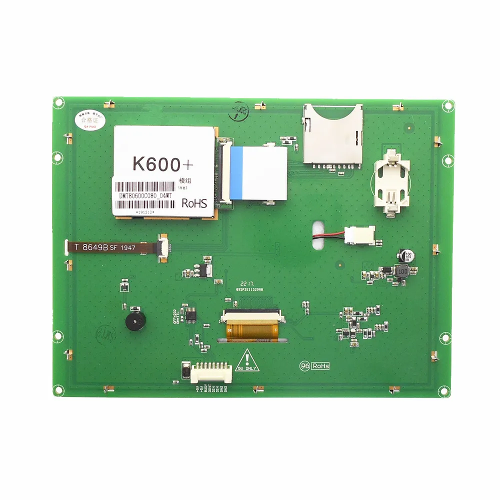 DMT80600C080_04WT 8 дюймов DGUS последовательный ЖК-дисплей экран настройки экрана