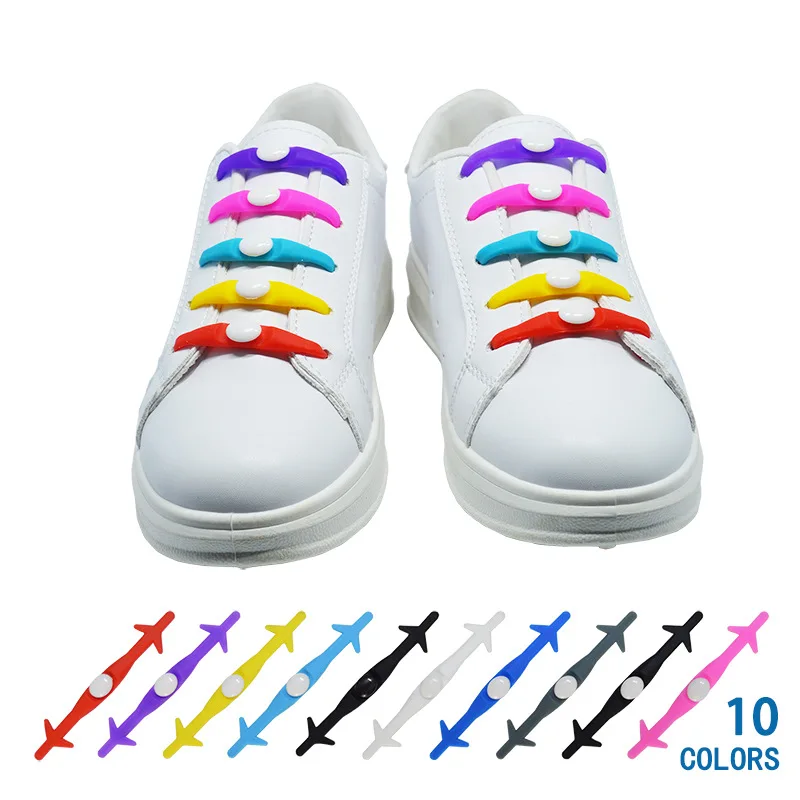 

Creative Silicone Lazy Shoelaces Multi-size Shark Shoelaces New Elastic Sports Casual Shoes Belt