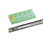 Токарный инструмент, токарный резец из вольфрамовой стали C04H-SCLCR03 C05H-SCLCR04, с внутренними отверстиями, набор твердосплавных лезвий CCMT