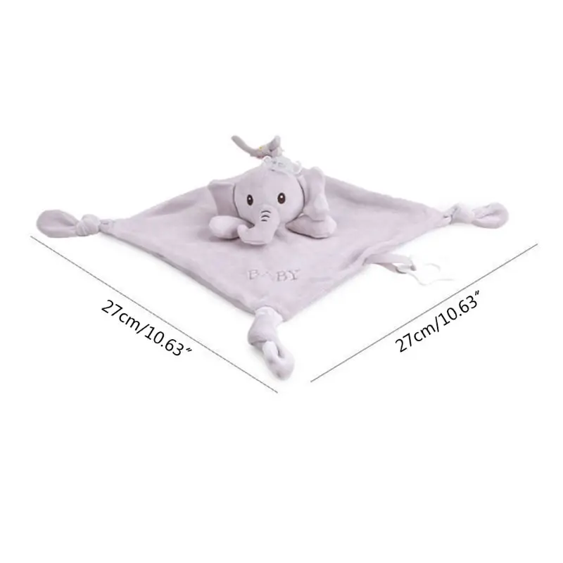 

Baby Soother Appease Towel Soft Plush Animal Doll Teether Newborn Infant Sleeping Nursing Stuffed Toy