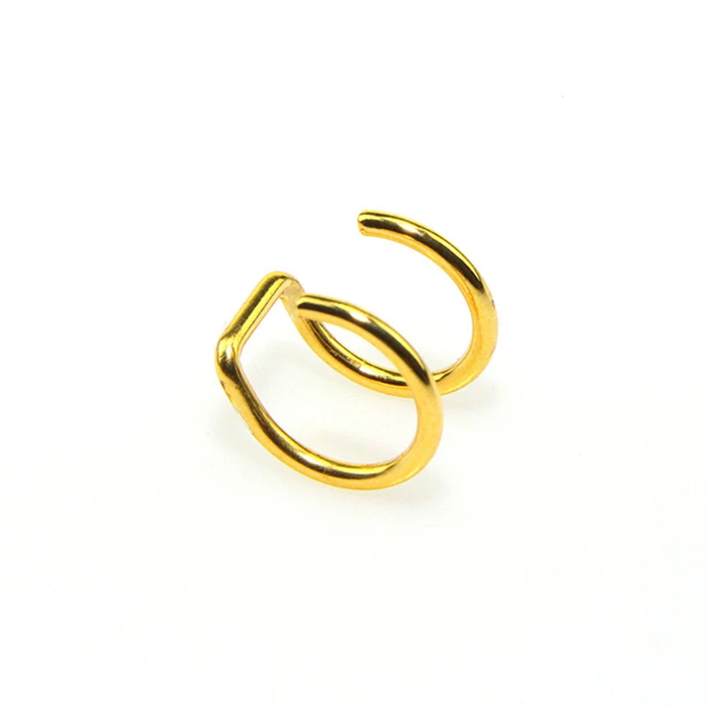 Серьги клипсы высокого качества в стиле панк модные серьги для