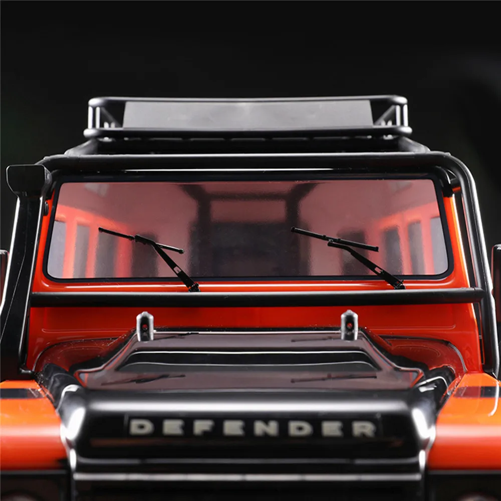 1 пара металлических стеклоочистителей переднего ветрового стекла для 1/10 Traxxas TRX4