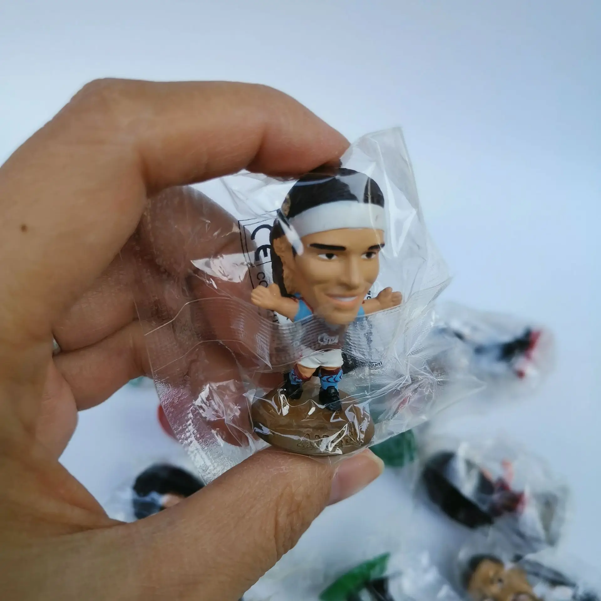 20 шт./лот 5 см Footbal Star фигурки мультик игрушки для забавы коллекция пластиковых