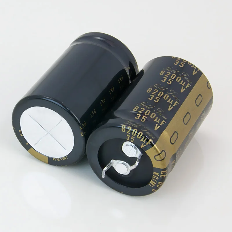 Оригинальный электролитический конденсатор Nichicon типа I 8200 мкФ 35 в кг 25*40 мм 2 шт. -