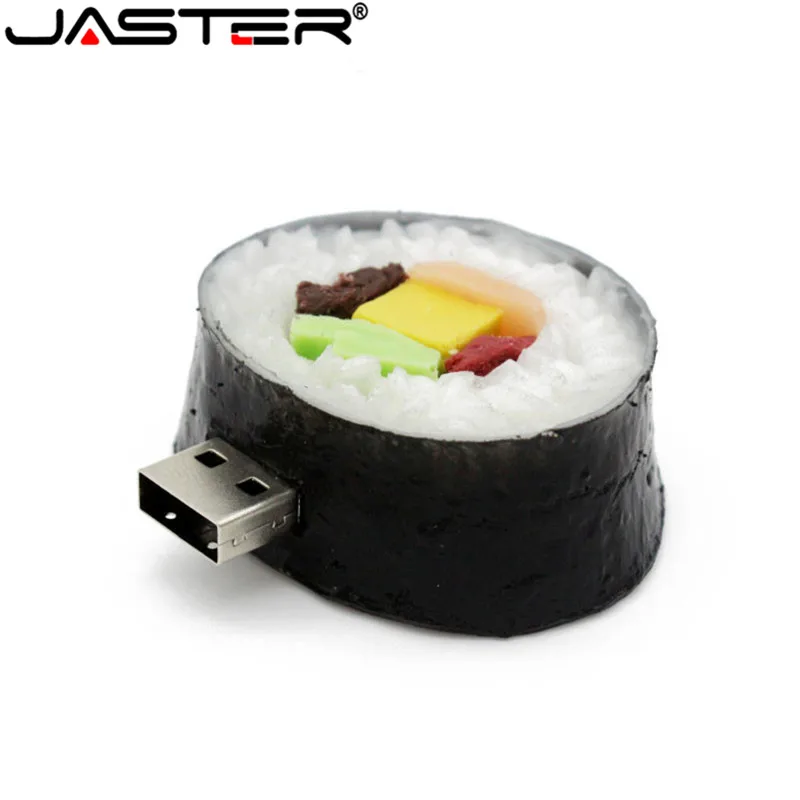 Usb флеш-накопитель JASTER гамбургер креативный для суши арбуза 8 ГБ 16 32 64 карта памяти