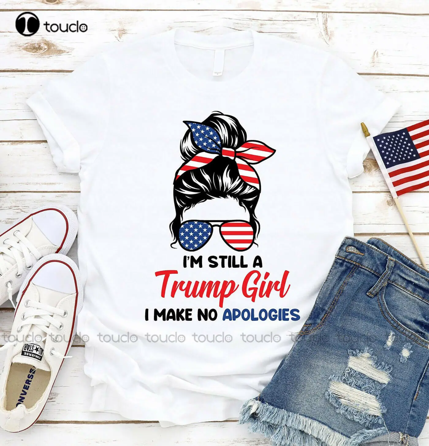 

Новинка, я все еще Трамп, девушка, я не извиняюсь, Трамп 2024, забавная футболка Трампа, мужские высокие футболки