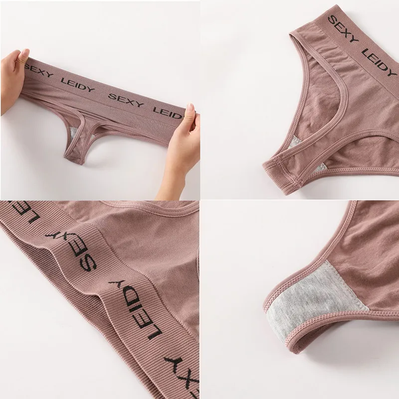 Бюстгальтер + трусы женские бесшовные цвет в ассортименте 2 шт/комплект стринги