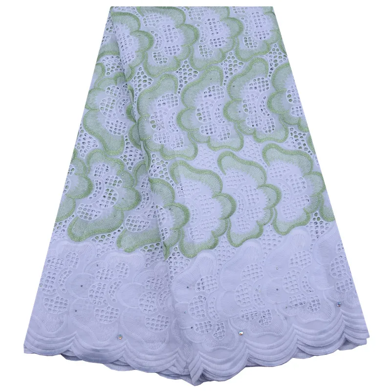 Kalume африканская сухая кружевная ткань желтая швейцарская хлопчатобумажная