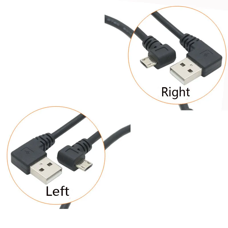 Кабель USB 2 0/Micro B короткий 25 см позолоченный 90 градусов | Компьютеры и офис