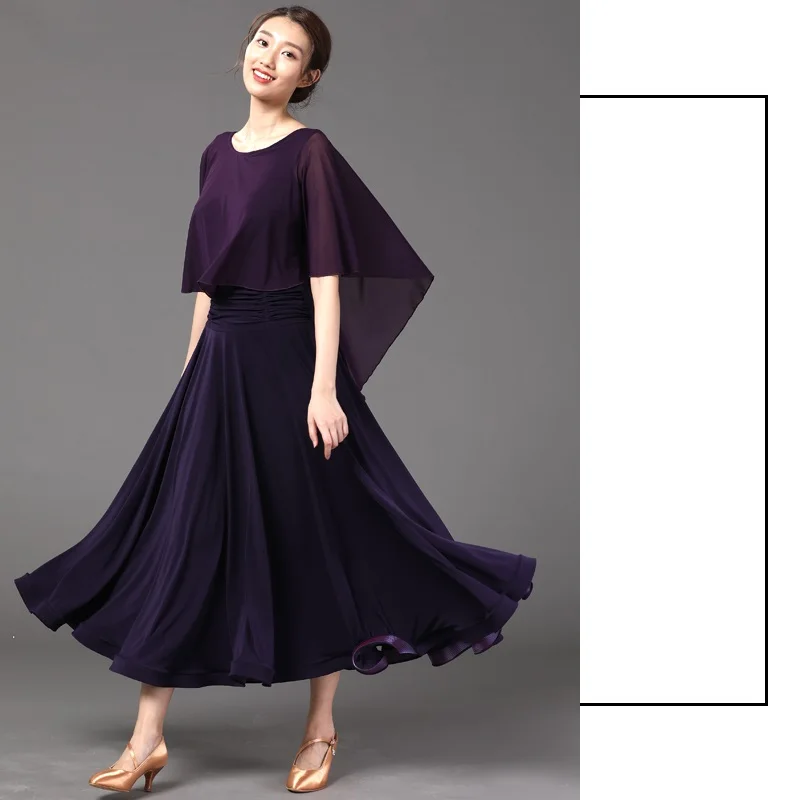 Женское бальное платье стандартное танцевальное вальс танцевальные костюмы с