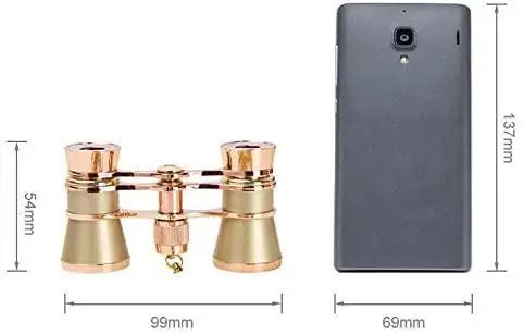 

3X25 Opera Binocular Coated Lens Telescope Opera Glasses Coated Theater Glass Lady Glass Handle Women Girls Gifts