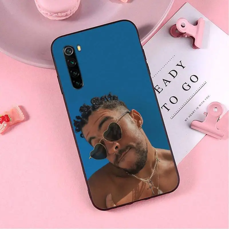 

Bad Bunny El Conejo Malo case coque fundas etui for xiaomi note max mi 3 7 8 9se Redmi 7 7a 8 8t 10 pro lite cases cover