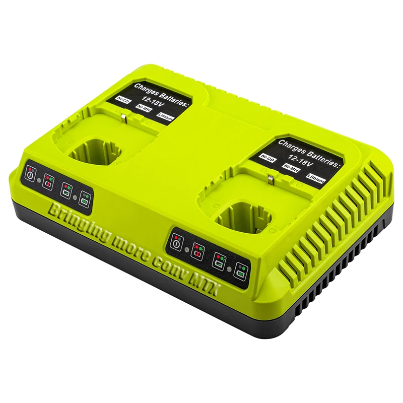 Зарядное устройство для батарей Ryobi, 3 А, 12/14,4/18 В, для батарей Ryobi P117, P110, P111, P107,P108, NiCd, NiMh, Li-Ion