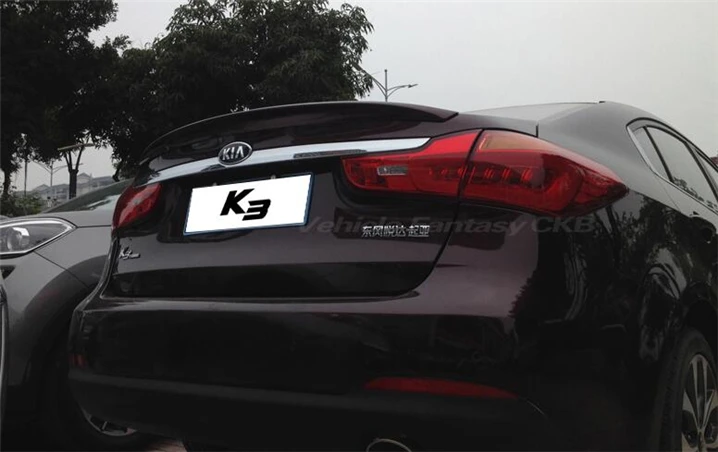 Спойлер для Forte 2011 2015 Kia K3 спойлер DKYWK из АБС пластика цветной задний