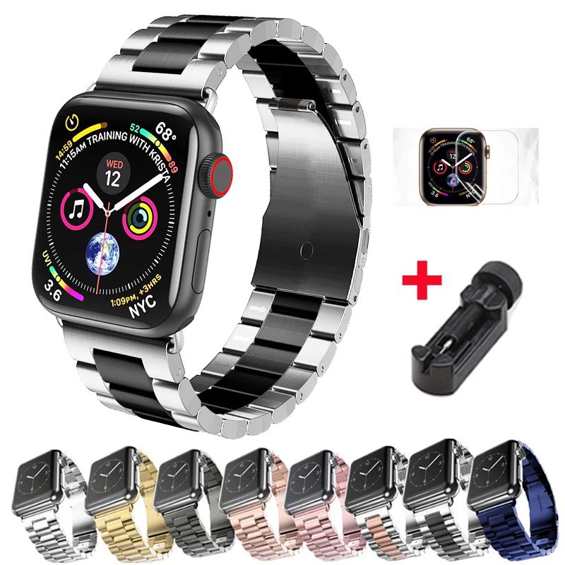 Нержавеющая сталь ремешок для наручных часов Apple Watch 42 мм 38 версия 1/2/3/4 (мы продаем