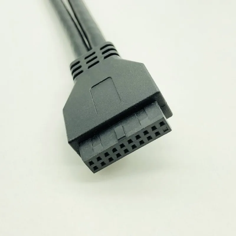 USB 3.0 20Pin Front Panel Cable USB3.0 Hub Dual Port Female to Motherboard 20 Pin Header Connector Adapter | Компьютеры и офис
