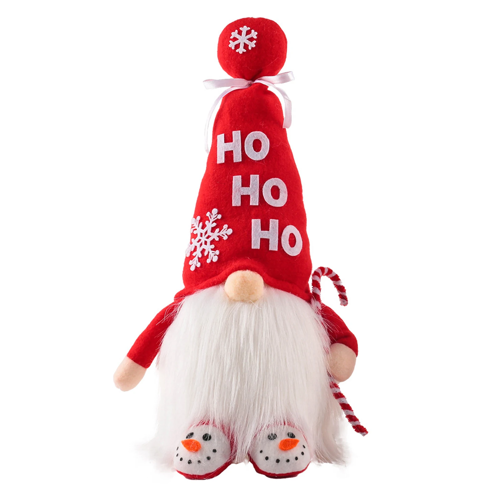 

Рождественская Кукла без лица, светодиодное светящееся карликовое украшение ручной работы