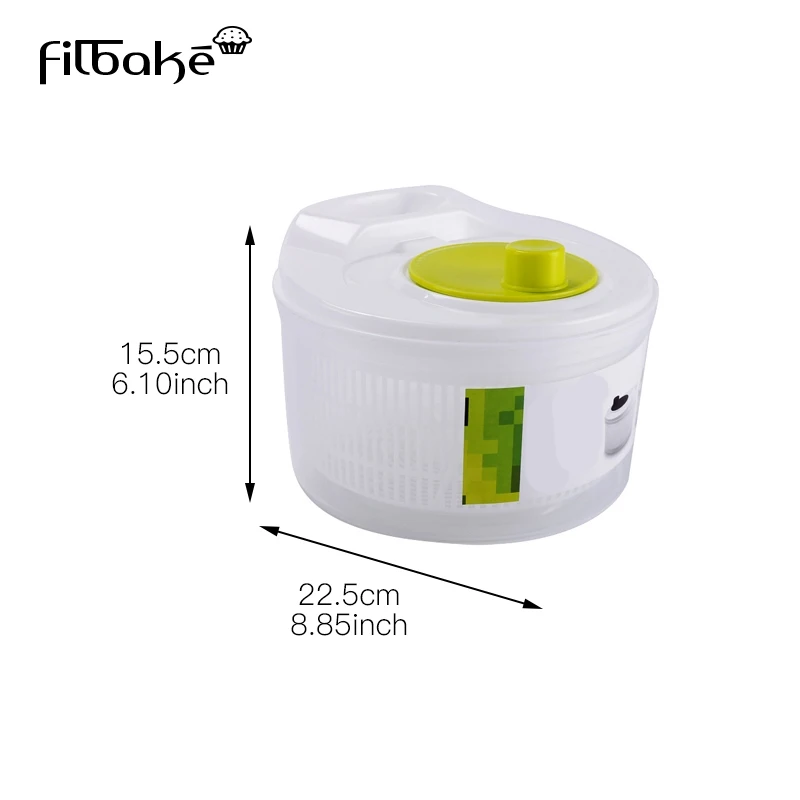 Filbake Спиннер для салата быстрое устройство слива и овощей домашней кухни с