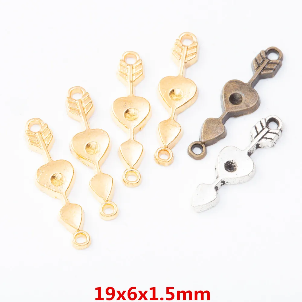 

Кулон в виде стрелы из цинкового сплава в стиле ретро, 175 штук, для изготовления аксессуаров своими руками, 7959