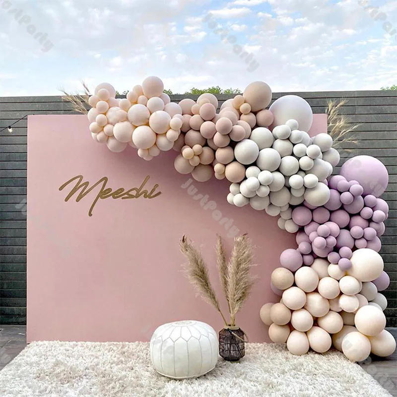 187 шт в два раза телесного цвета шар гирлянды свадебные украшения на день