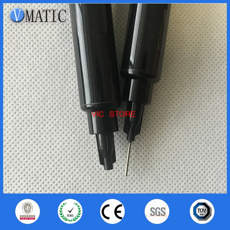 Free Shipping 10 Sets 5cc / ml Black UV Plastic Syringe With Glue Dispensing Needle/ Cap/Stopper | Обустройство дома