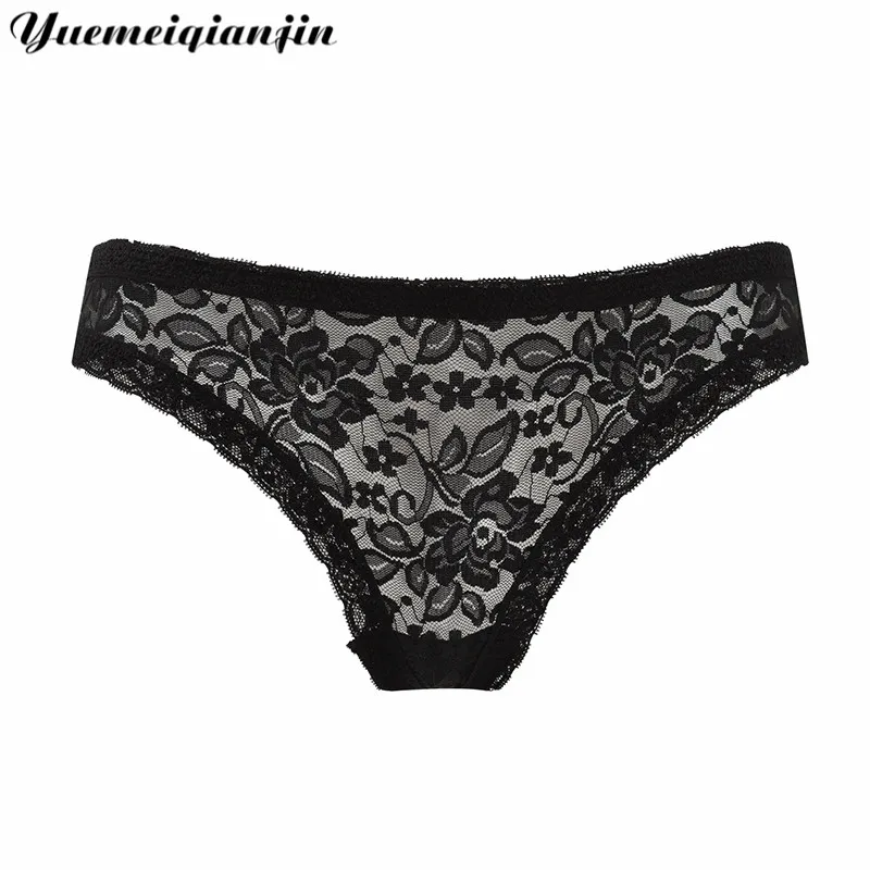 Женское кружевное нижнее белье, женские сексуальные трусики, прозрачные Трусы-стринги для молодых девушек, сексуальное кружевное нижнее белье, дышащие стринги