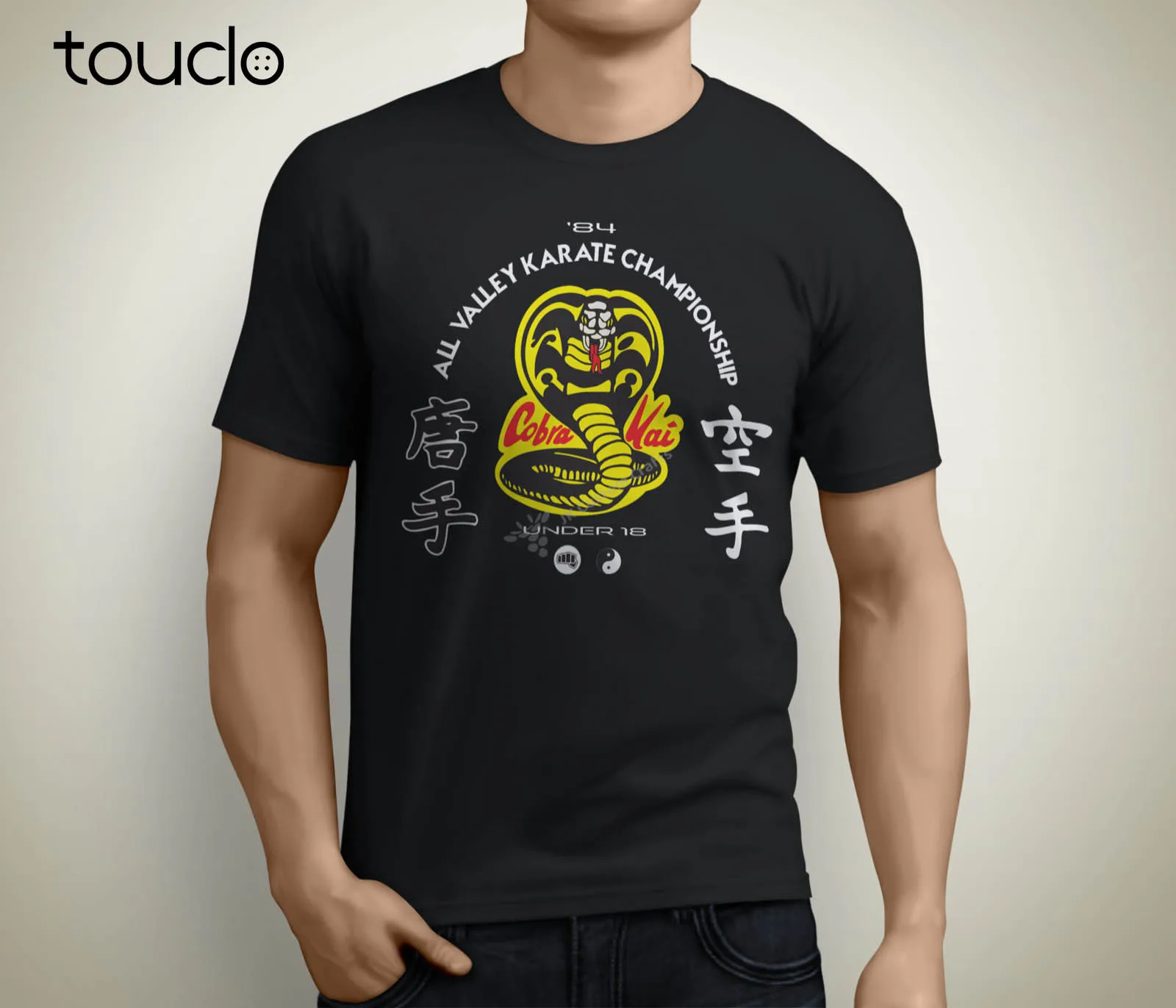 

Новая Кобра Kai All Valley Karate футболка для чемпионов унисекс