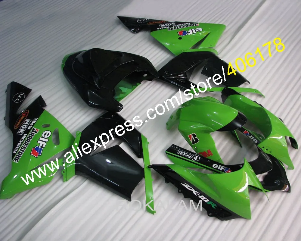 ZX10 ниндзя обтекатель для Kawasaki Ninja ZX10R 2004 2005 Обтекатели спортивного мотоцикла