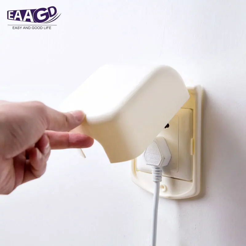 Практичная пластиковая анти крышка электрической розетки водонепроницаемая и