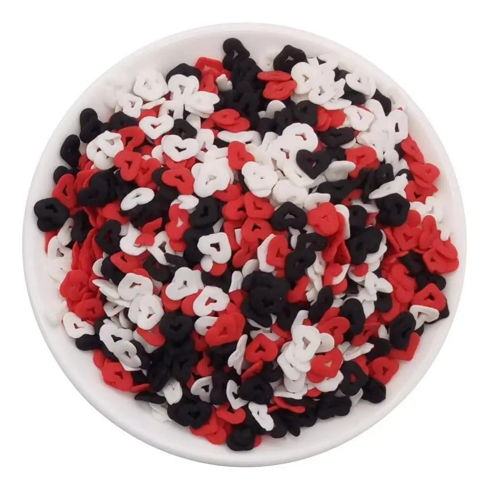 Черный красный белый конфеты красочные маленькие бусины съедобный жемчуг