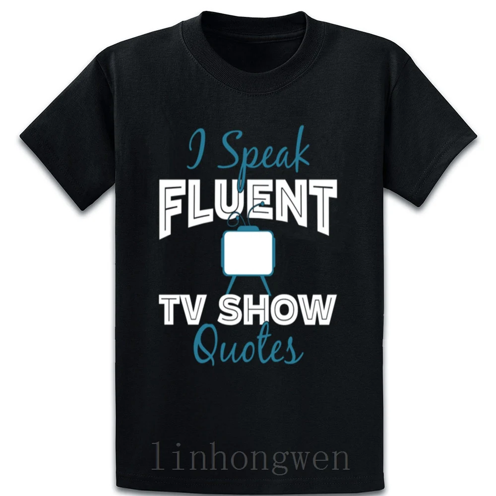 Забавная футболка с надписью I Speak Fluent Tv Show крутая хлопковая Летняя Повседневная