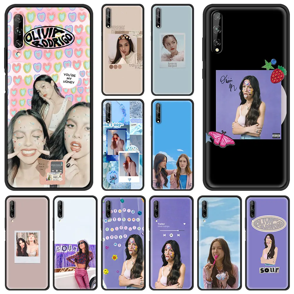 

Olivia Rodrigo - SOUR Full Album Phone Case Cover Bag For Huawei P30 Pro P40 Lite E P Smart Z Y6 Y7 2019 Silicone Shell Fundas