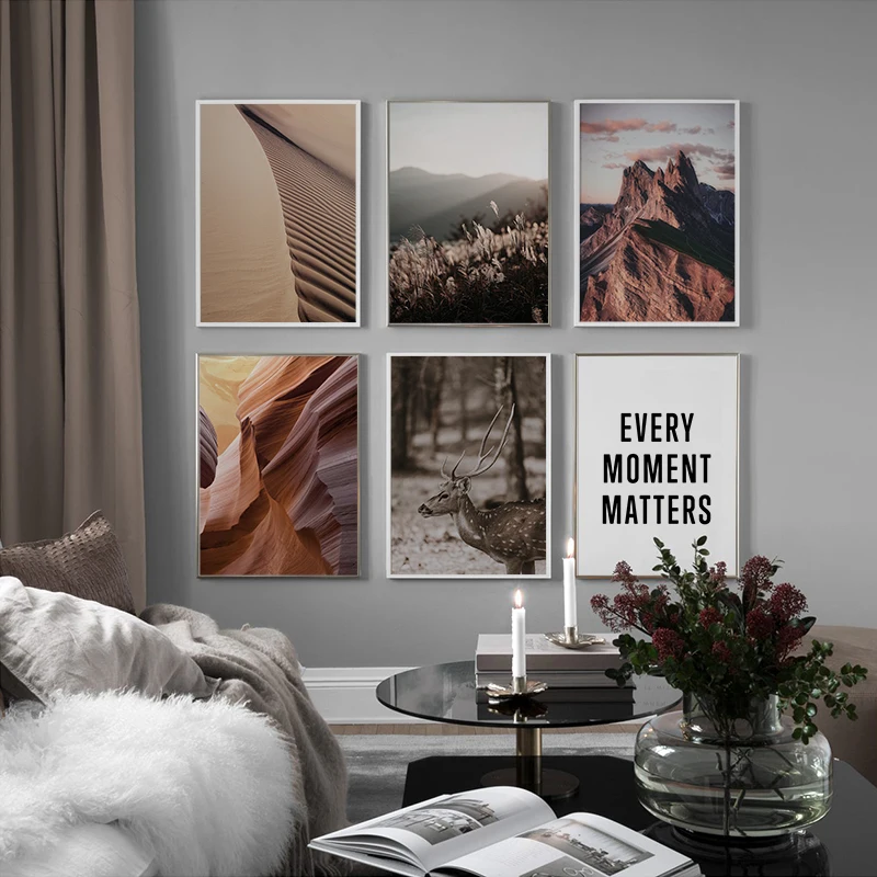 Постер на холсте для украшения дома в скандинавском стиле|Рисование и