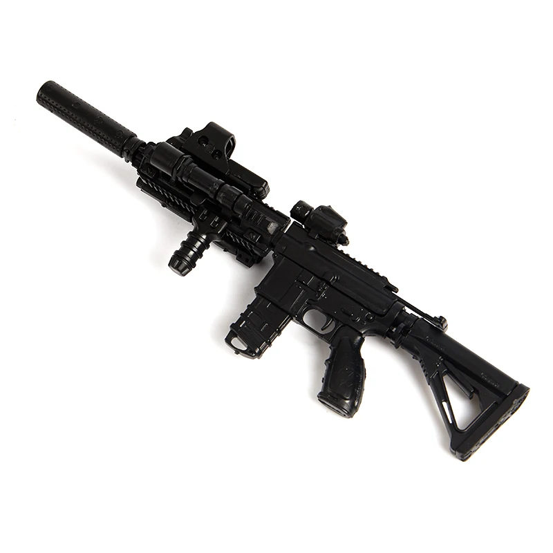 1 комплект 1:6 PUBG HK416 сборная винтовка модель рандого строительного кирпича для