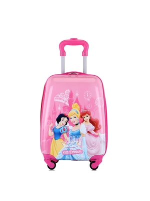 Cartoon suitcase 18 дюймов чемодан на колесиках, Детский чемодан на колесиках, чемодан для путешествий, чемодан для каюты, мультяшная Губка Боб, милая сумка для девочек - Цвет: Cartoon suitcase