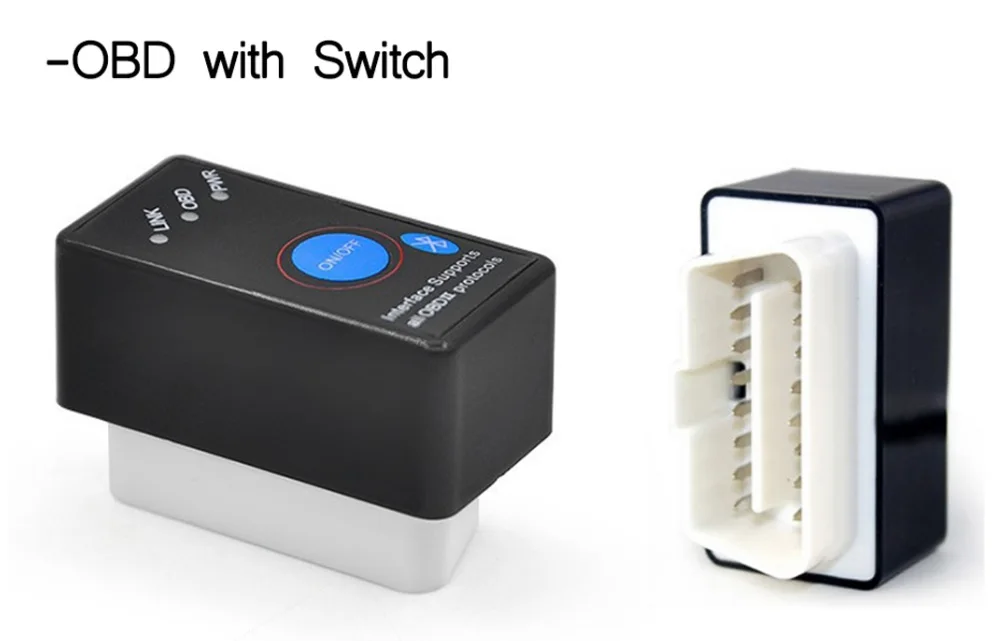 Navivox OBD2 Bluetooth адаптер ELM327 V2.1 OBD 2 Bluetooth диагностический инструмент для Android Torque ELM-327 Автомобильный V2.1 ODB2 Автосканер