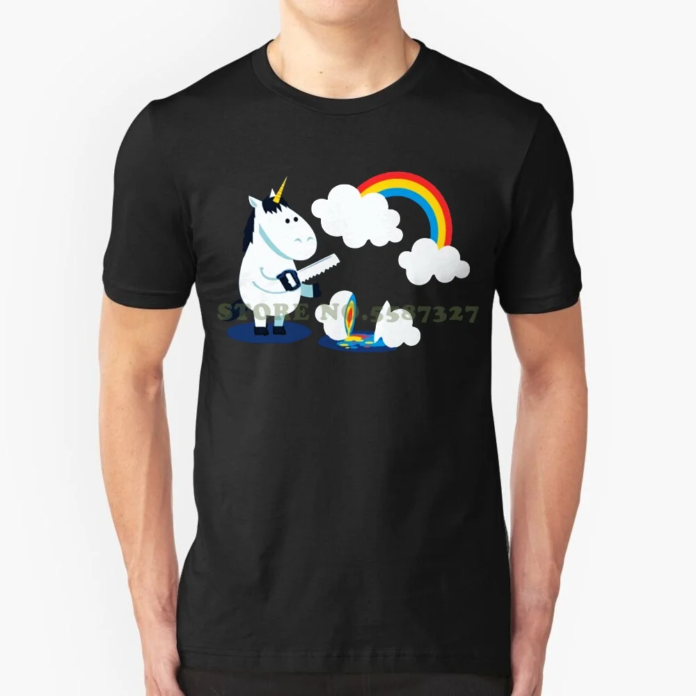 

Футболка унисекс из тяжелого металла с единорогом