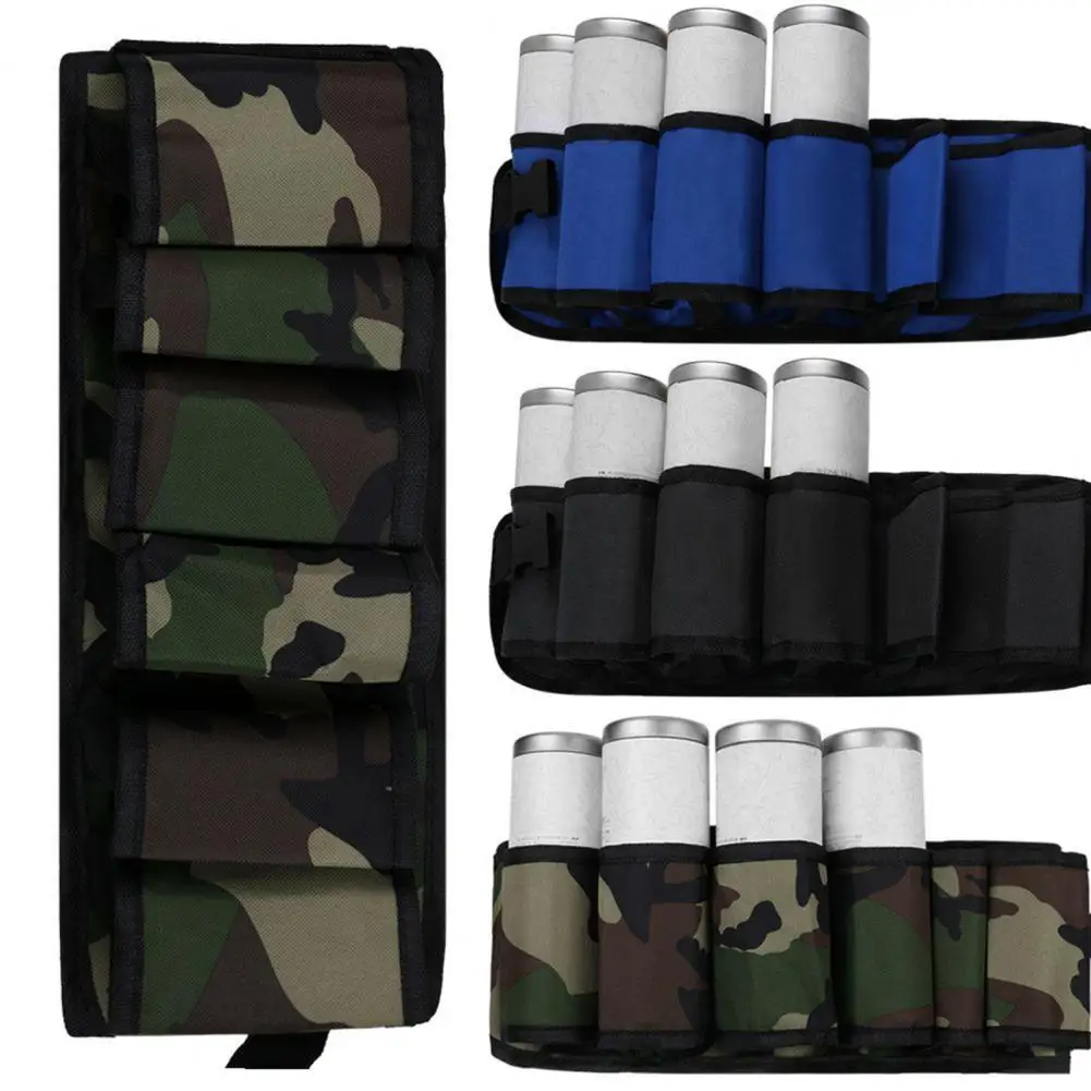 Пивной ремень износостойкий с несколькими карманами стойкий Камуфляжный пояс