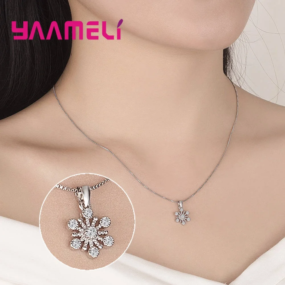 Комплект из колье и серёг серебра 925 пробы | Украшения аксессуары